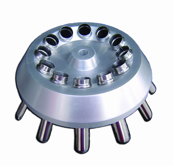 12×15ml角转子通孔